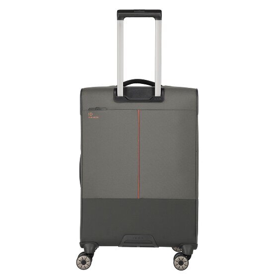 Travelite Crosslite 5.0 4 wielen Trolley M 66 cm met uitbreidingsplooi