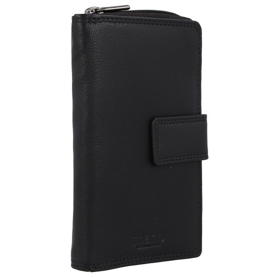mano Donna Giulia Leren Portemonnee 10,5 cm