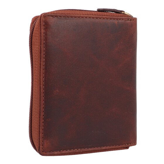 Greenburry Rugged Portemonnee RFID-bescherming Leer 10 cm