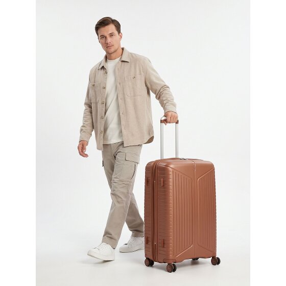 Jump Evae 4 wielen Trolley 76 cm met uitbreidingsplooi
