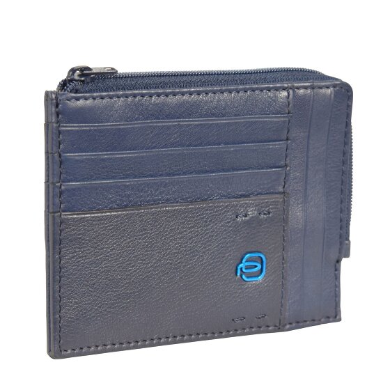 Piquadro Pulse Creditcard etui Leer 12,5 cm
