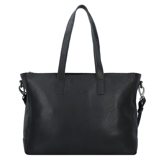 Plevier Rock Shopper Tas Leer 41 cm Laptop compartiment