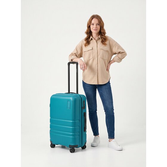 Redolz Pro ABS 4 wielen Trolley 65 cm met uitbreidingsplooi
