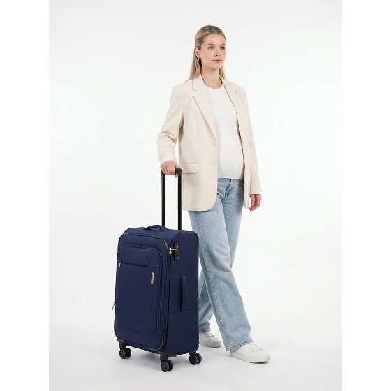 Travelite Priego 4 wielen Trolley M 66 cm