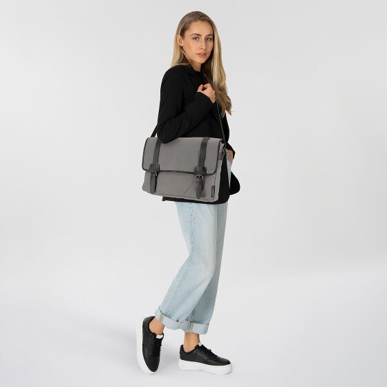 Harbour 2nd City Canvas Yale Aktetas Messenger 37 cm Laptop compartiment
