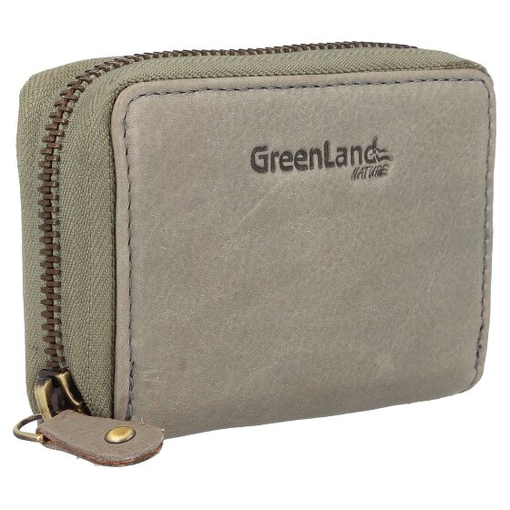 Greenland Nature Creditcard etui RFID Leer 10,5 cm