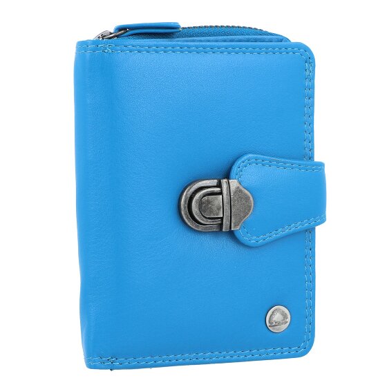 Greenburry Sponsachtig portefeuille leer 9 cm