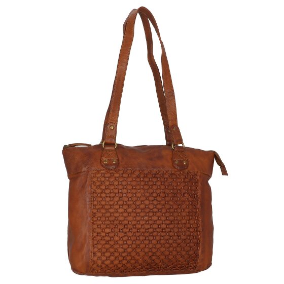 Greenland Nature Femi & Nine Leren Schoudertas 35 cm