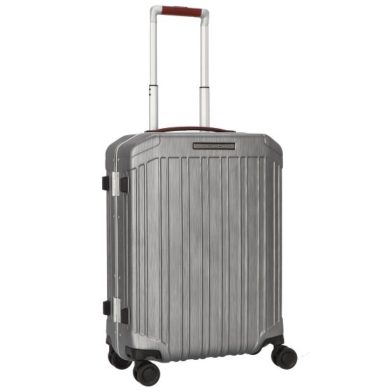 Piquadro PQLM 4 wielen Cabinewagen 55 cm Laptopvak