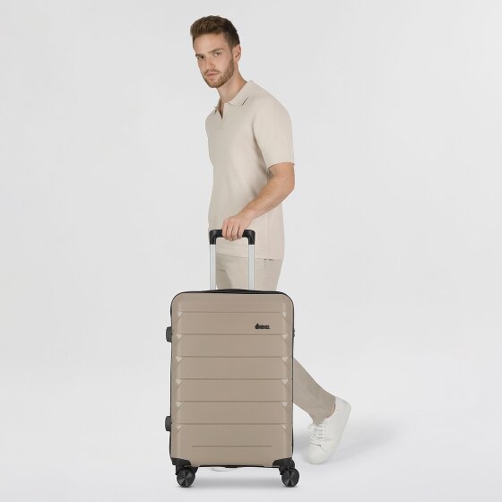 d&n Travel Line 4100 4 wielen Trolley M 64 cm