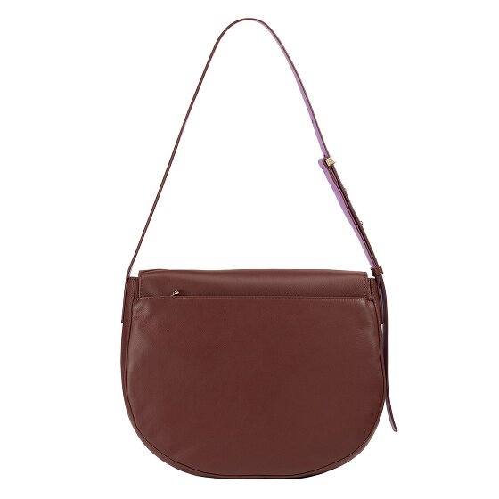 DuDu Formentera Schoudertas Leer 34 cm
