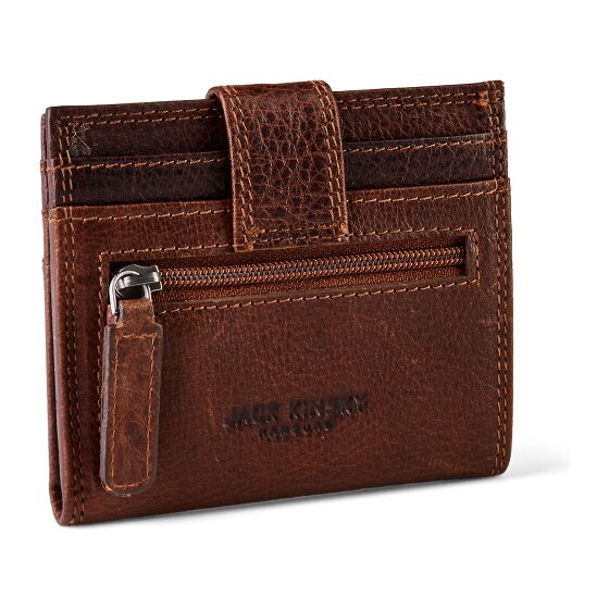 Jack Kinsky Porto 116 Portemonnee RFID-bescherming Leer 10 cm