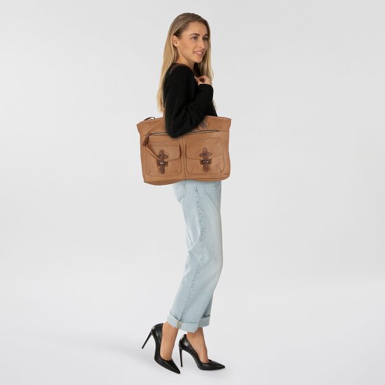 Harbour 2nd Urban Poets Jordan Shopper Tas Leer 44.5 cm