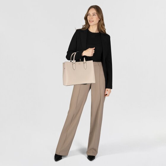Boss Alyce Shopper Tas Leer 35 cm Laptop compartiment