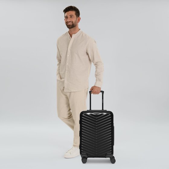 Redolz Essentials 18 4 wielen Cabinewagen 55 cm met uitbreidingsplooi