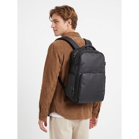 Piquadro Wollem Dagrugzak RFID-bescherming 46 cm Laptopvak