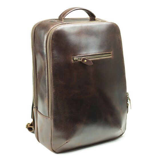 Buckle & Seam Leon Rugzak Leer 41 cm Laptopvak