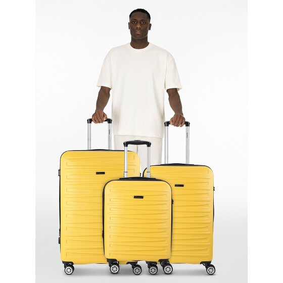 Benzi 5493 4 wielen Kofferset 3-delig met uitbreidingsplooi