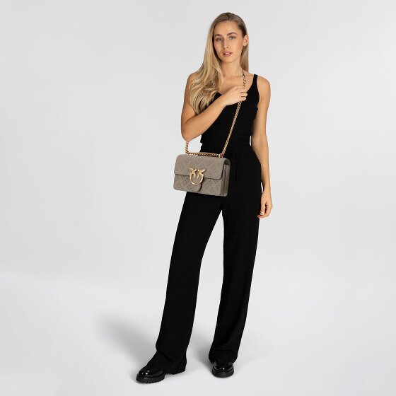 PINKO Love One Schoudertas Leer 21 cm