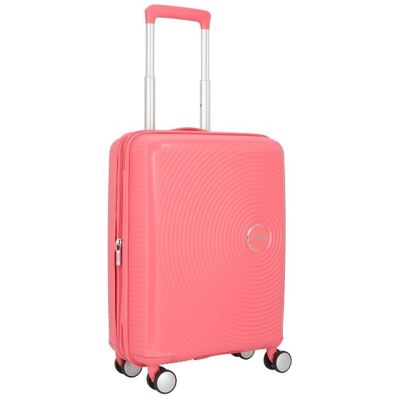 American Tourister Soundbox 4 wielen Cabinewagen 55 cm met uitbreidingsplooi