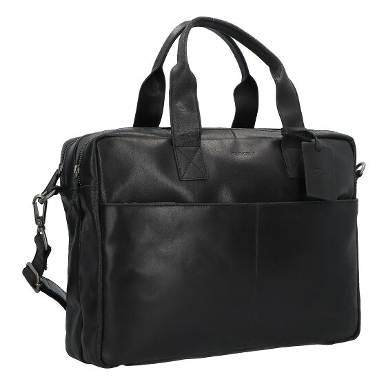 Burkely Vintage Jesse aktetas leer 42 cm laptop compartiment