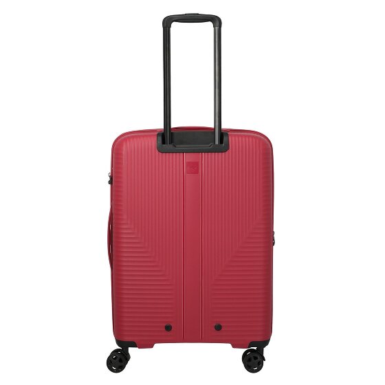 Travelite Air Stripe 4 wielen Kofferset 3-delig met uitbreidingsplooi