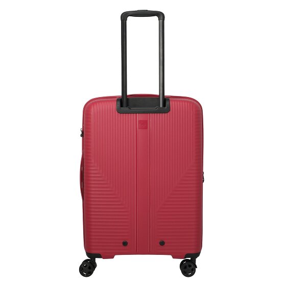 Travelite Air Stripe 4 wielen Kofferset 3-delig met uitbreidingsplooi