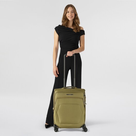 Samsonite Spark Sng Eco 4 wielen Cabinewagen 55 cm met uitbreidingsplooi