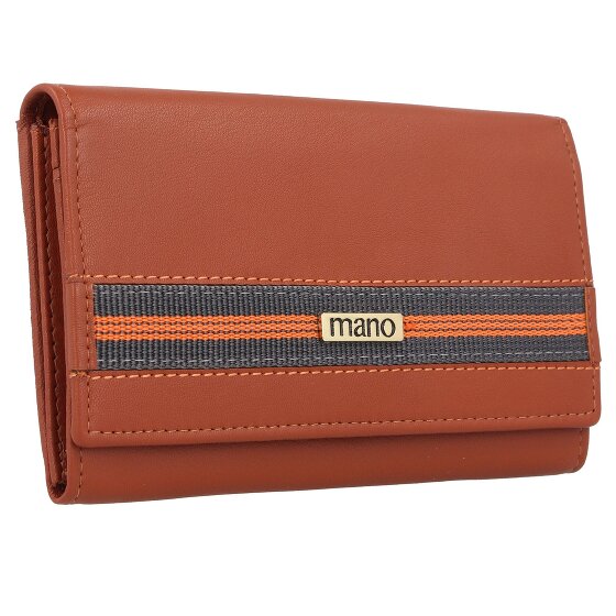 mano Don Leonardo Portemonnee RFID Leer 16 cm