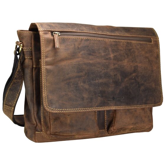 Greenburry Vintage Messenger Leer 35 cm