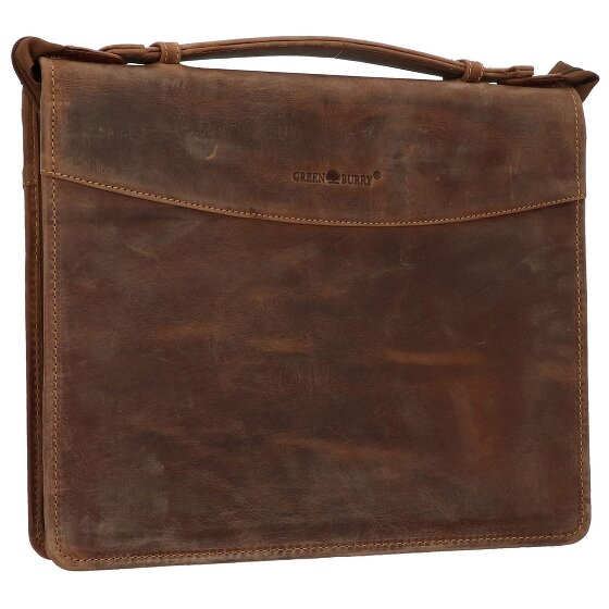 Greenburry Vintage Ringmap Leer 34 cm