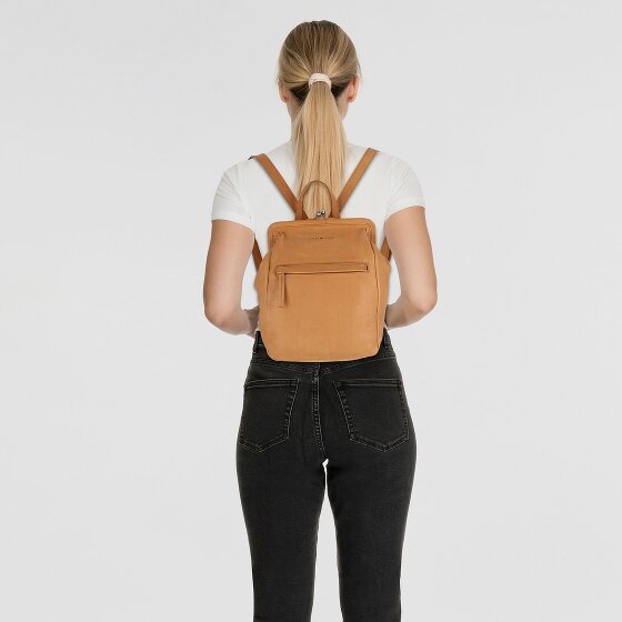 Greenburry Vintage washed Stad rugzak Leer 27 cm