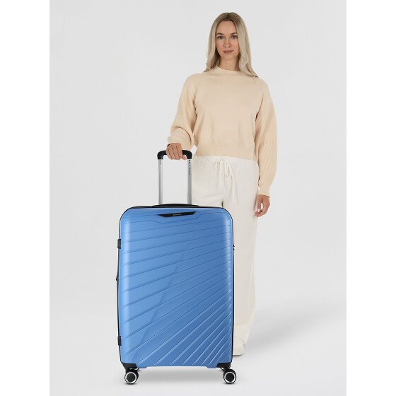 Benzi 5808 4 wielen Trolley 74 cm met uitbreidingsplooi