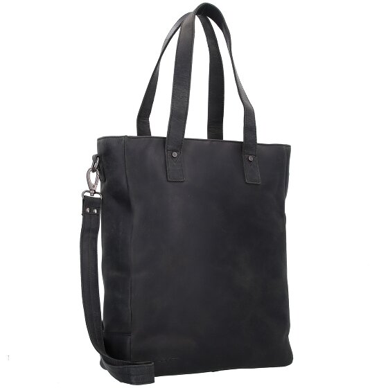 Plevier Retro Jackson Shopper Tas Leer 31 cm Laptop compartiment