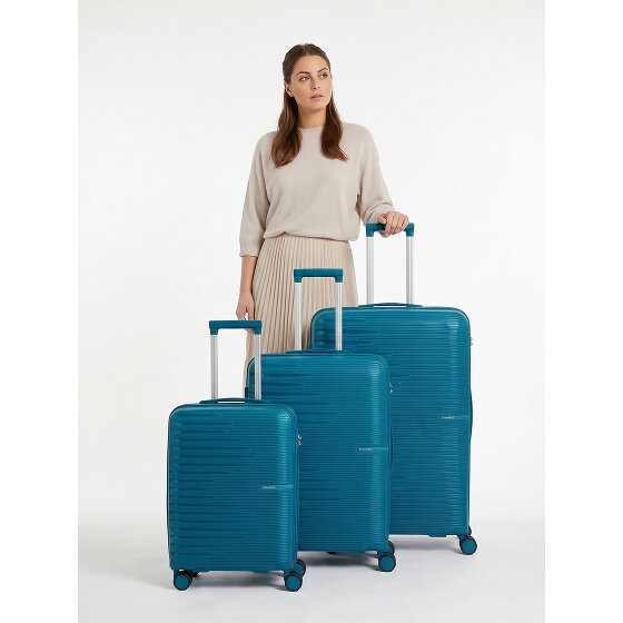 Travelite Pacific 4 wielen Kofferset 3-delig