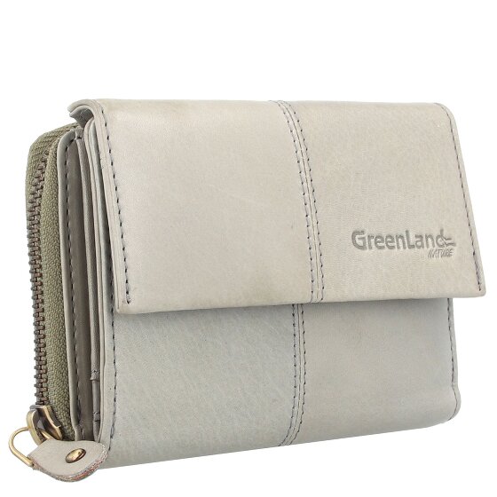 Greenland Nature Portemonnee RFID-bescherming Leder 13 cm
