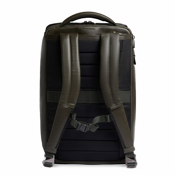 Piquadro Philip Dagrugzak Leer 50 cm Laptop compartiment