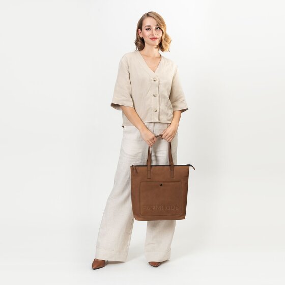 Farmhood Nashville XL Shopper Tas Leer 35 cm