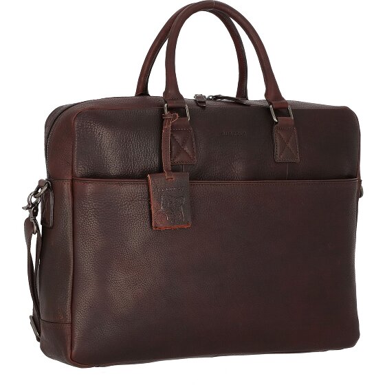 Burkely Antieke Avery aktetas Leer 46 cm Laptopcompartiment