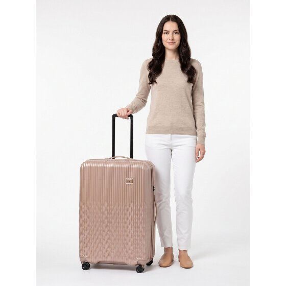 Pack Easy Flow 4 wielen Trolley L 75 cm met uitbreidingsplooi