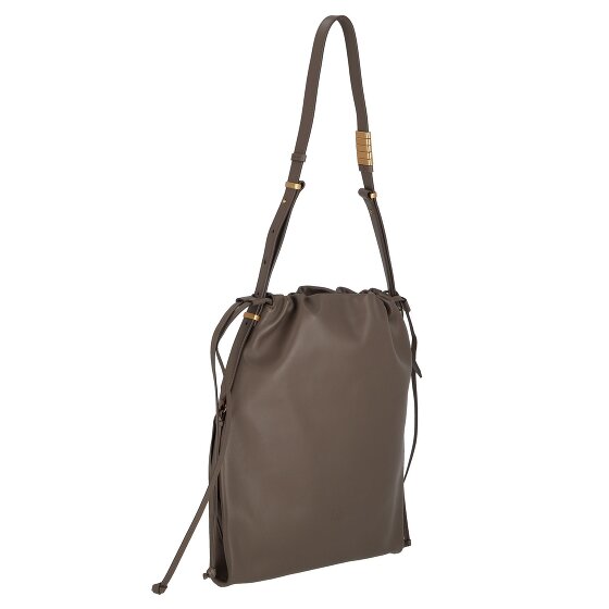 PINKO Slouchy Schoudertas Leer 31 cm