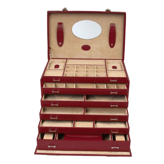 Windrose Merino Juwelenkistje 36 cm