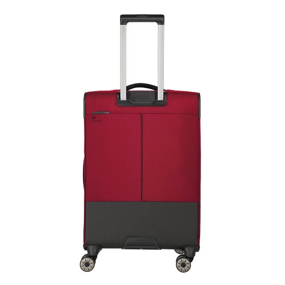 Travelite Crosslite 5.0 4 wielen Trolley M 66 cm met uitbreidingsplooi