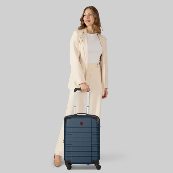 Wenger Amplar Evo 4 wielen Cabinewagen S 53 cm met uitbreidingsplooi