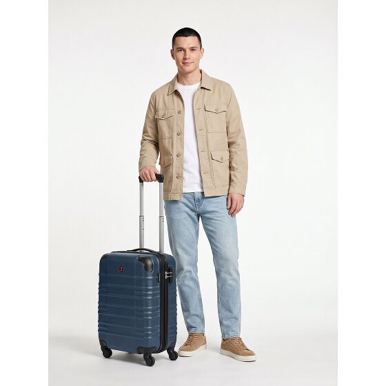 Wenger Amplar Evo 4 wielen Cabinewagen S 53 cm met uitbreidingsplooi