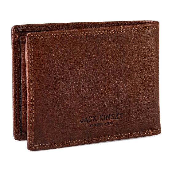Jack Kinsky Porto 104 Portemonnee RFID-bescherming Leer 10.5 cm