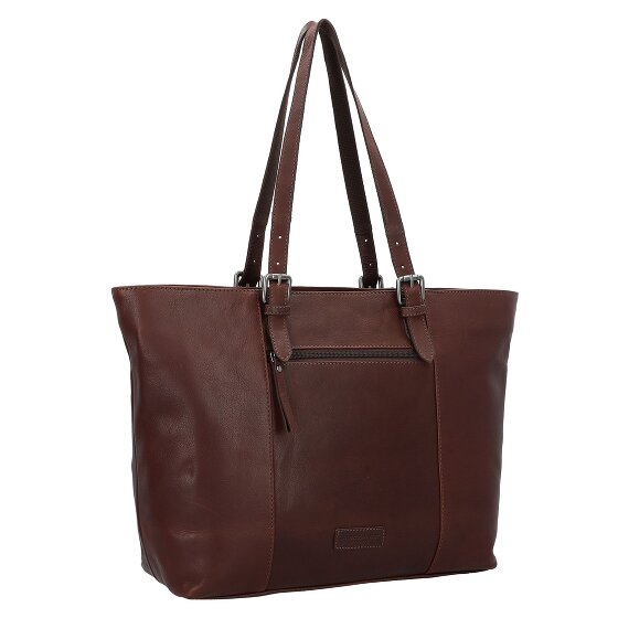 Jack Kinsky Montreal Schoudertas Leer 34 cm