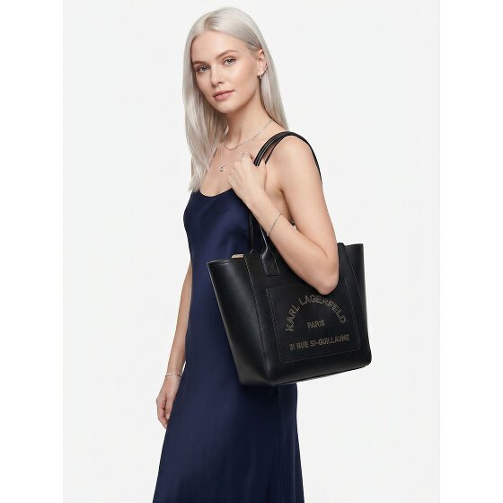 Karl Lagerfeld Daily Schoudertas Leder 36 cm