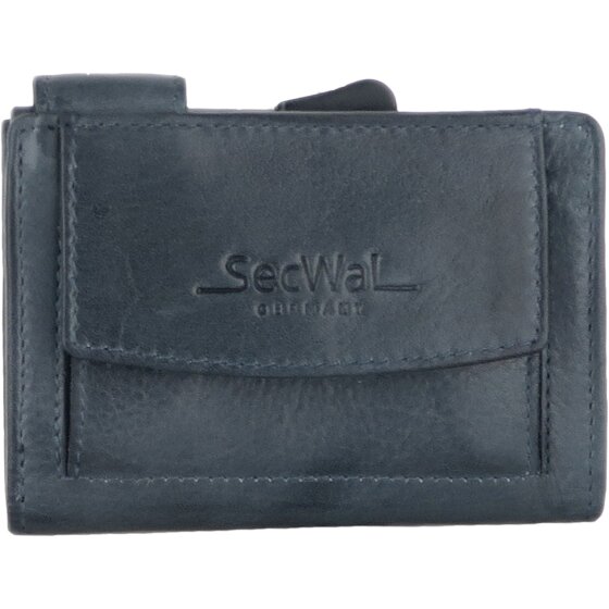 SecWal SecWal 2 Creditcard etui Portemonnee RFID Leer 9 cm