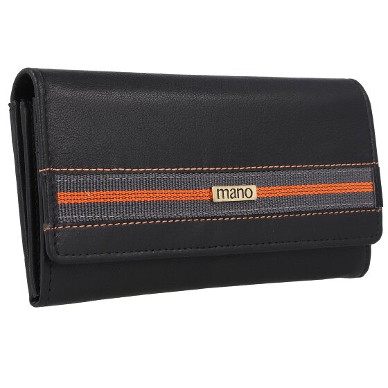 mano Don Leonardo Portemonnee RFID Leer 18 cm